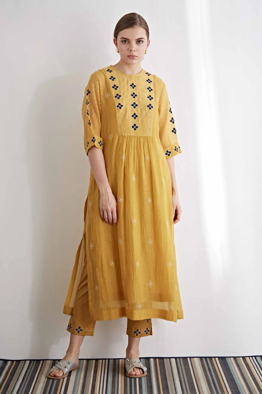 ADAA 10 - Embroidered Applique Dress 