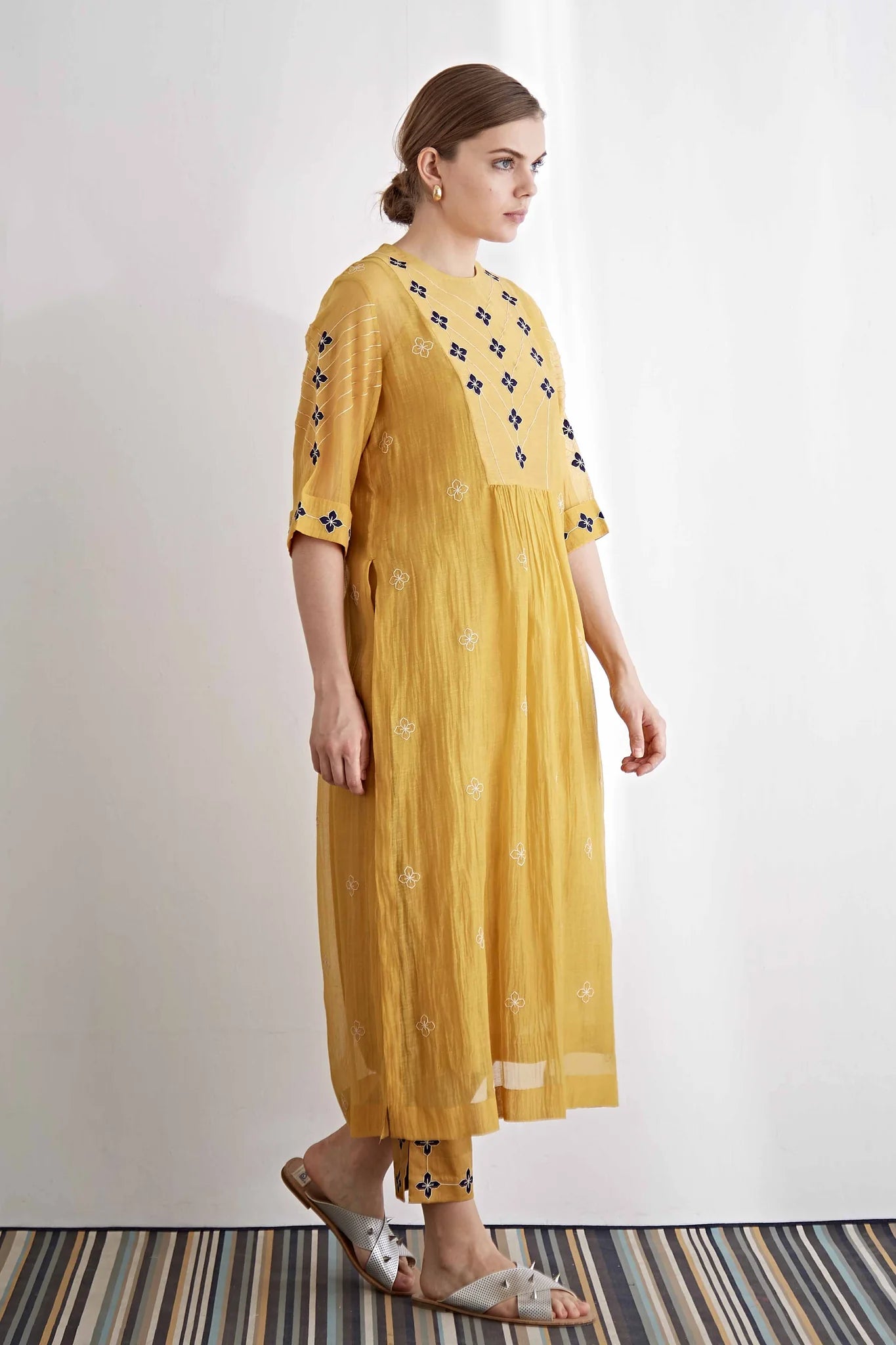 ADAA 10 - Embroidered Applique Dress 