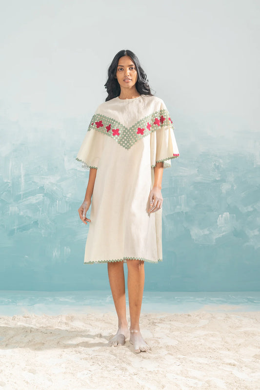 MISAR 05 - Cape Appliquè Dress