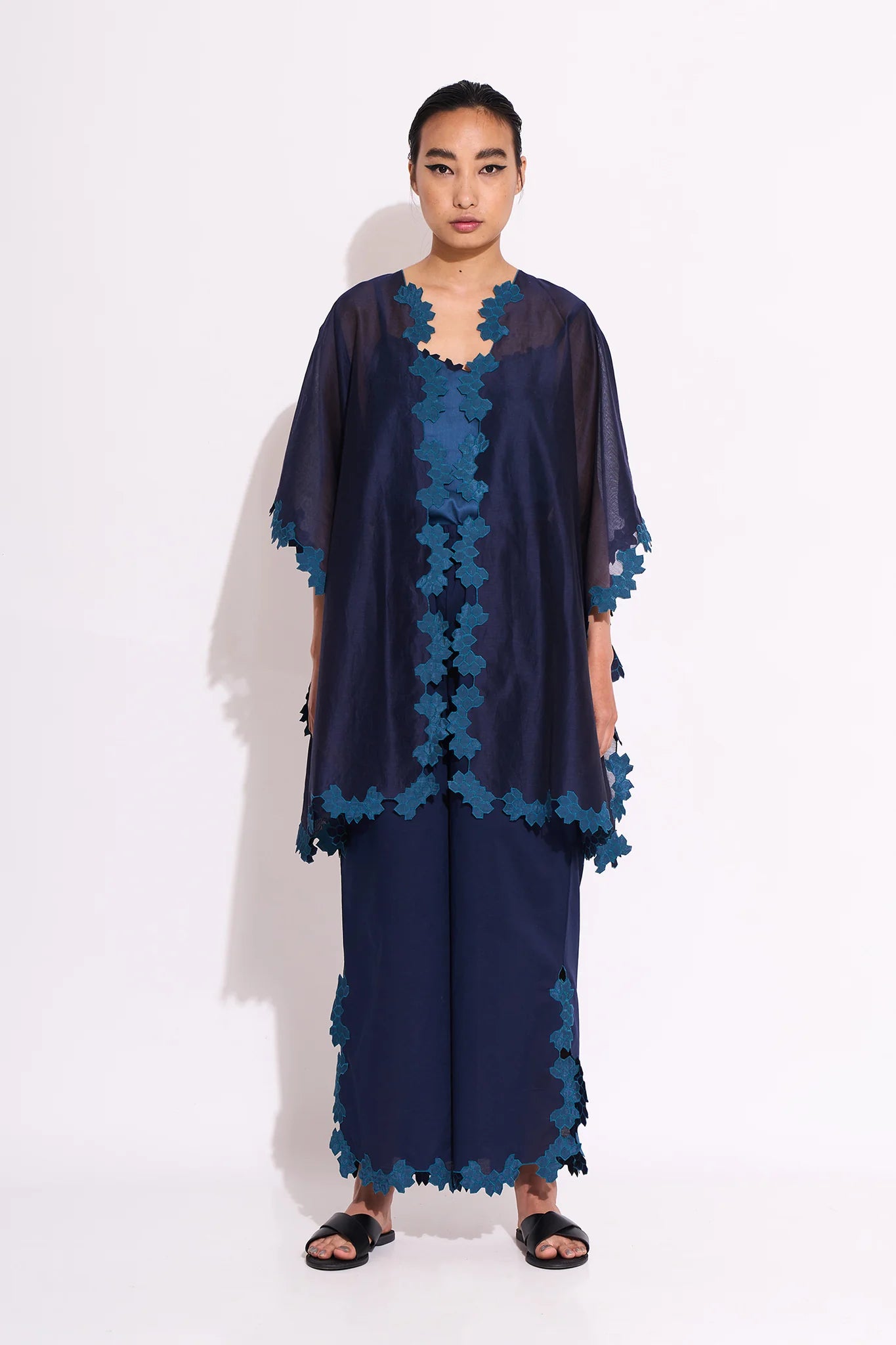 ZARAH 03 - Embroidered Cutwork Dress