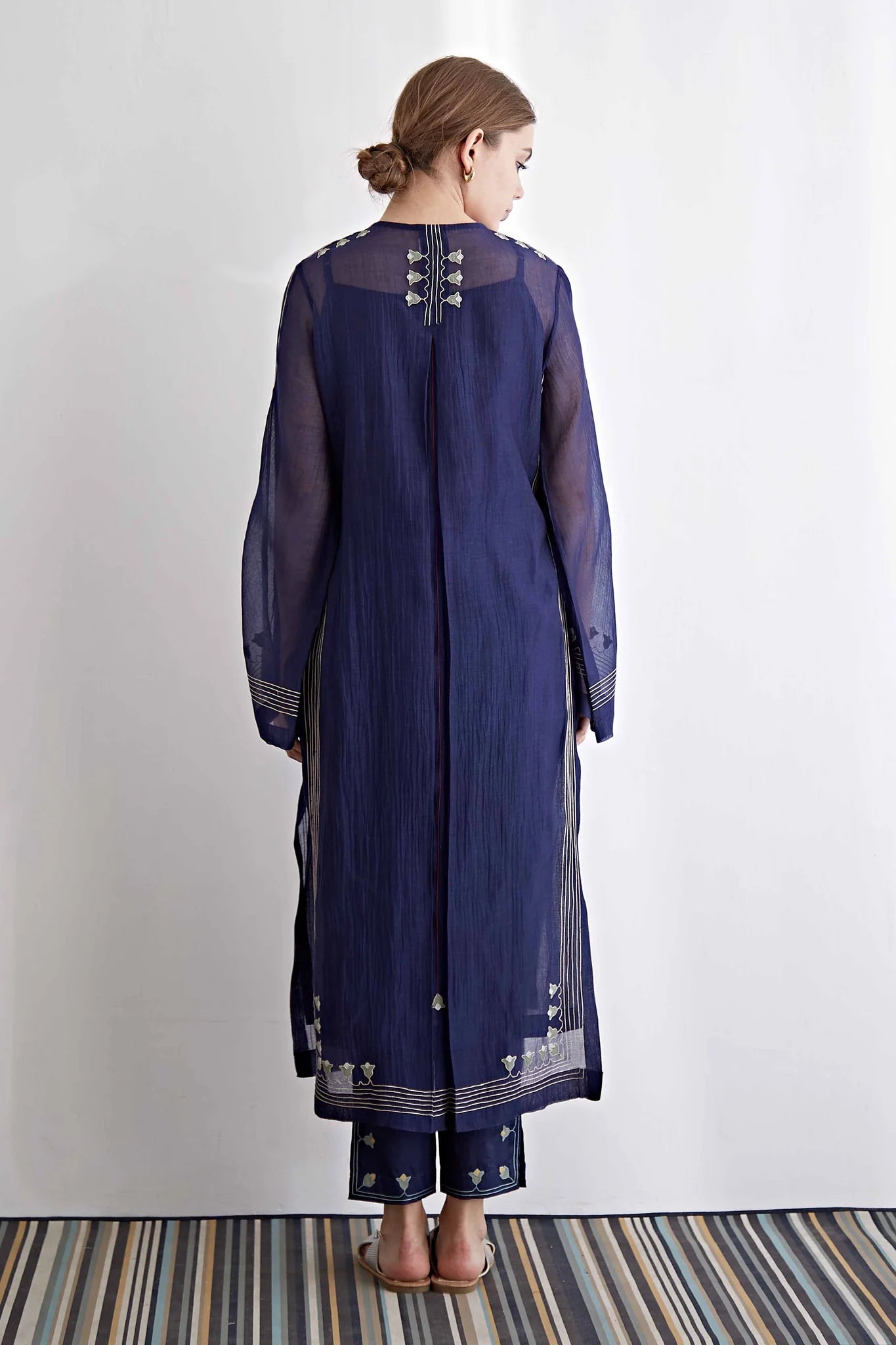 ZARAH 05 - Embroidered Cutwork Dress