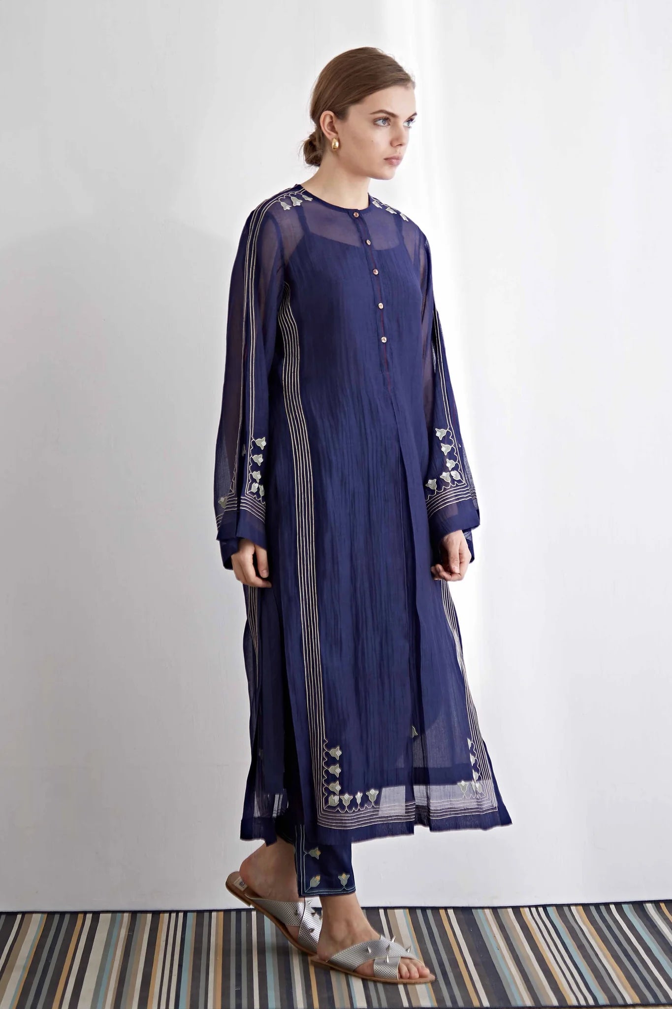 ZARAH 05 - Embroidered Cutwork Dress