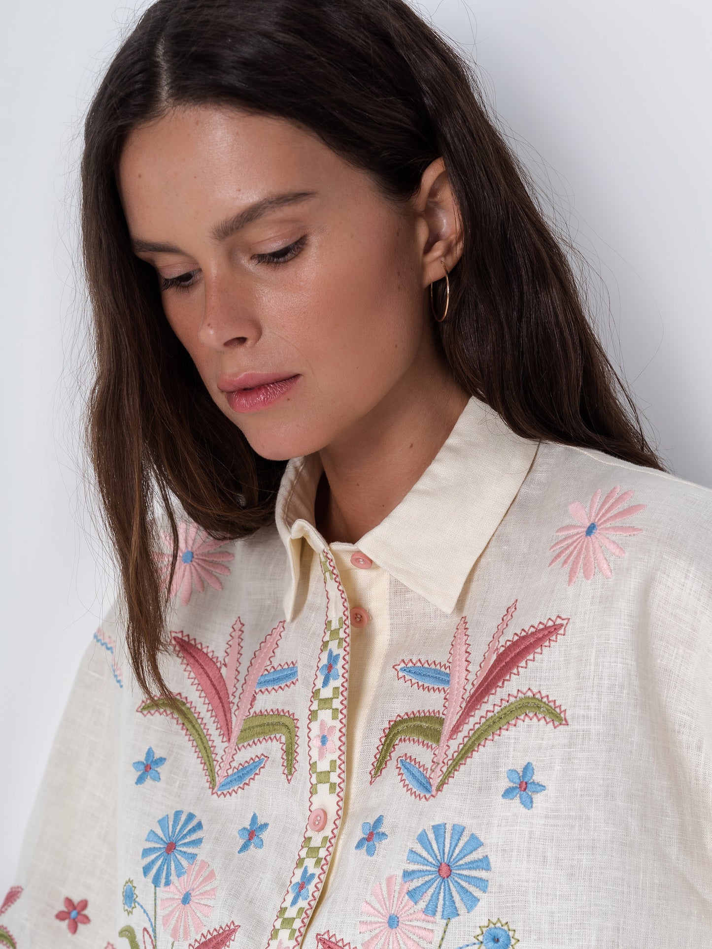 RHOSLYN - Embroidered Shirt