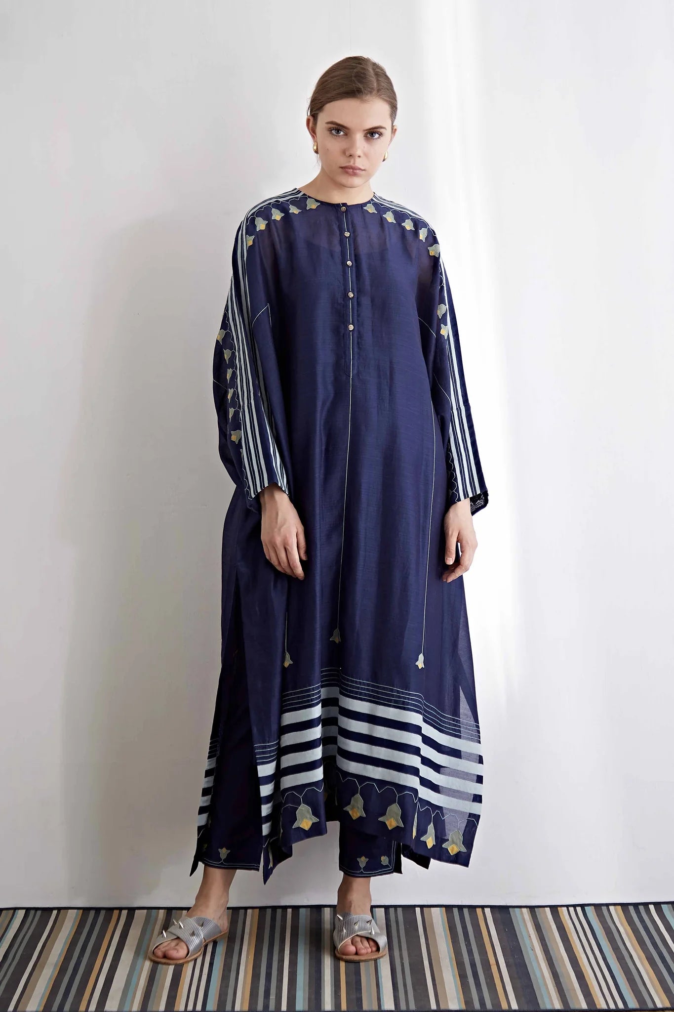 ZARAH 04 - Embroidered Cutwork Dress