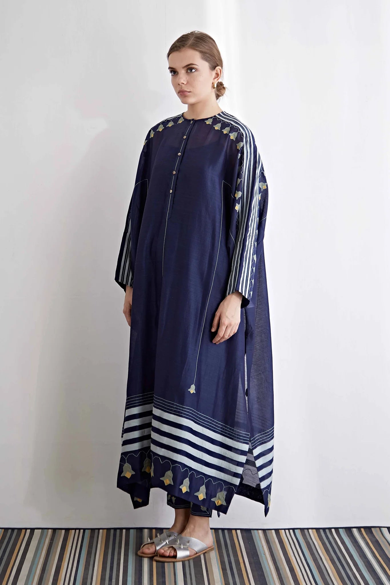 ZARAH 04 - Embroidered Cutwork Dress