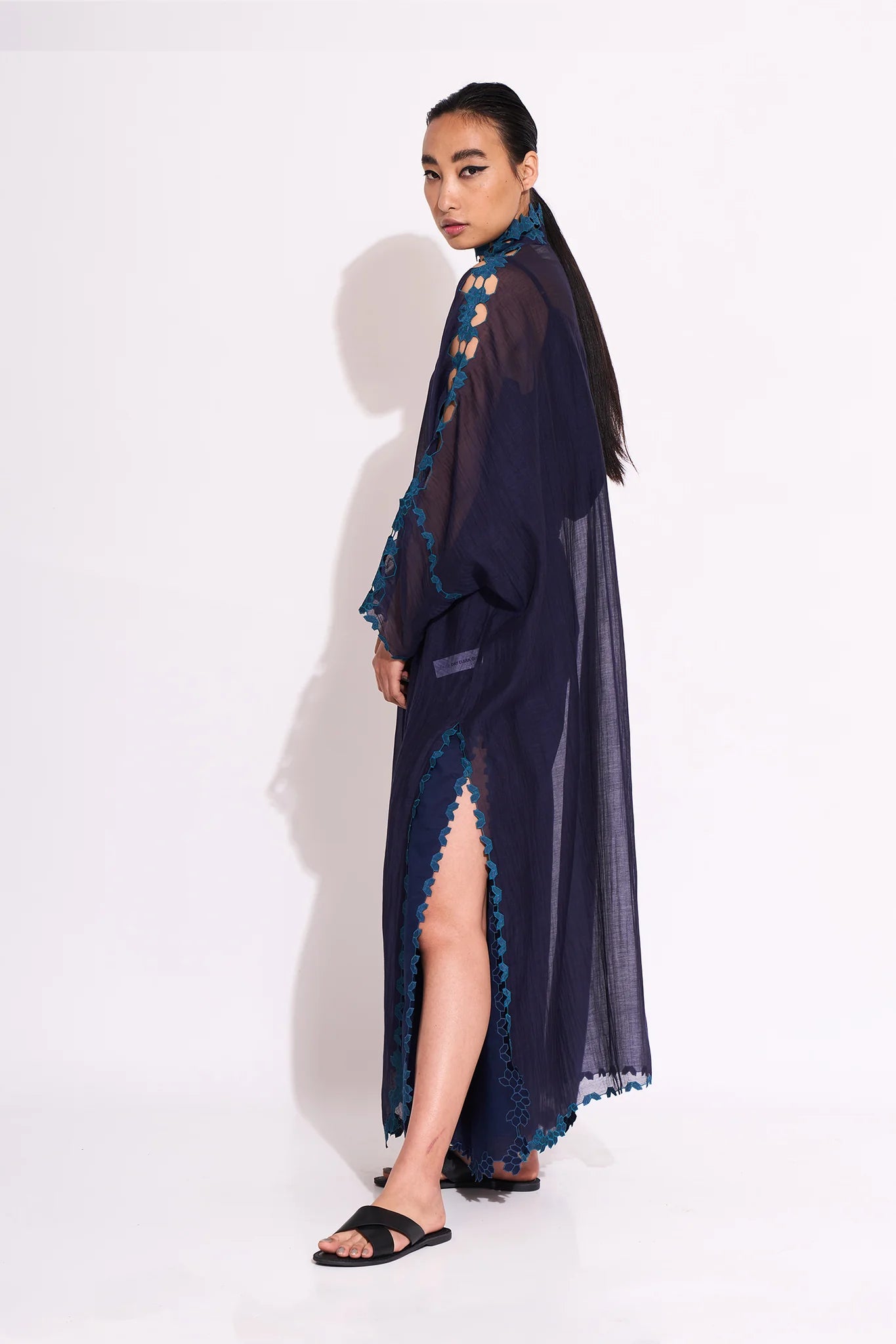 ZARAH 02 - Embroidered Cutwork Dress